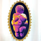 Made To Order: Velveteen Venus of Willendorf Tapestry, Handmade by Chrissy Crater Moon