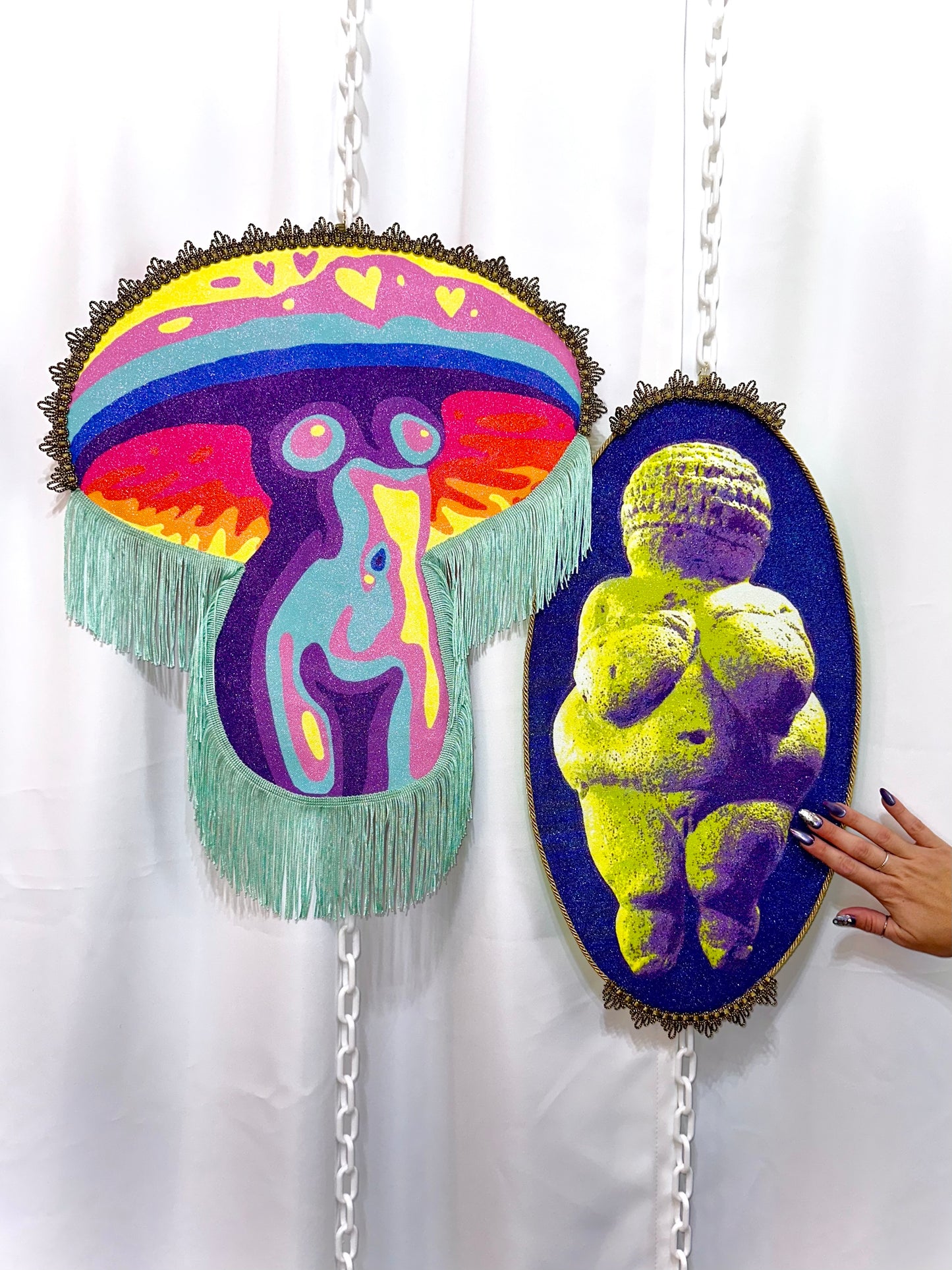 HandMade By The Artist: Glitter Venus of Willendorf, by Chrissy Crater