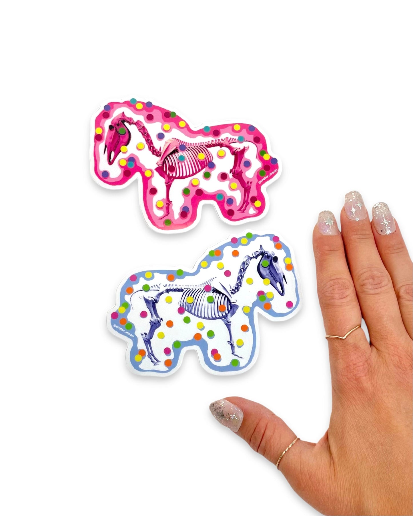 Super Savings! 10-pack Sticker Collection!! Clear, Sparkly, and Holographic Stickers