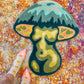 Posey the Spring Mushroom Lady Rug by Chrissy Crater Moon Soft Goods
