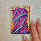 NEW 4" Glitter Foil Wildberry Poptart Sticker by Crater Moon