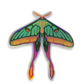 NEW 4" Holographic Mardi Gras Luna Moth Sticker by Crater Moon