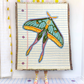 *CLEARANCE* Notebook Moth Woven Tapestry Blanket